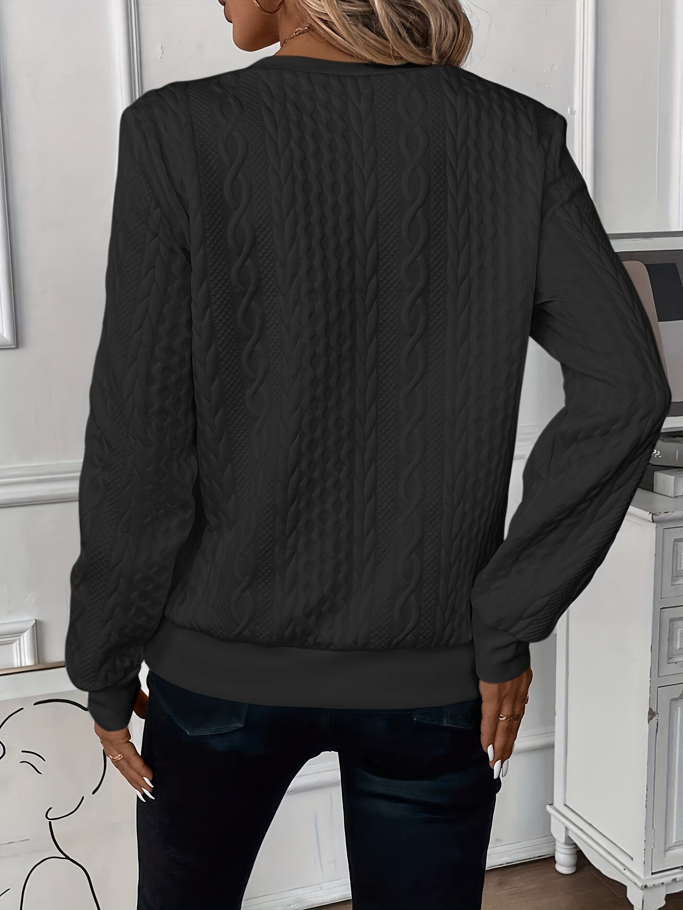 NOIR ZIP KNIT