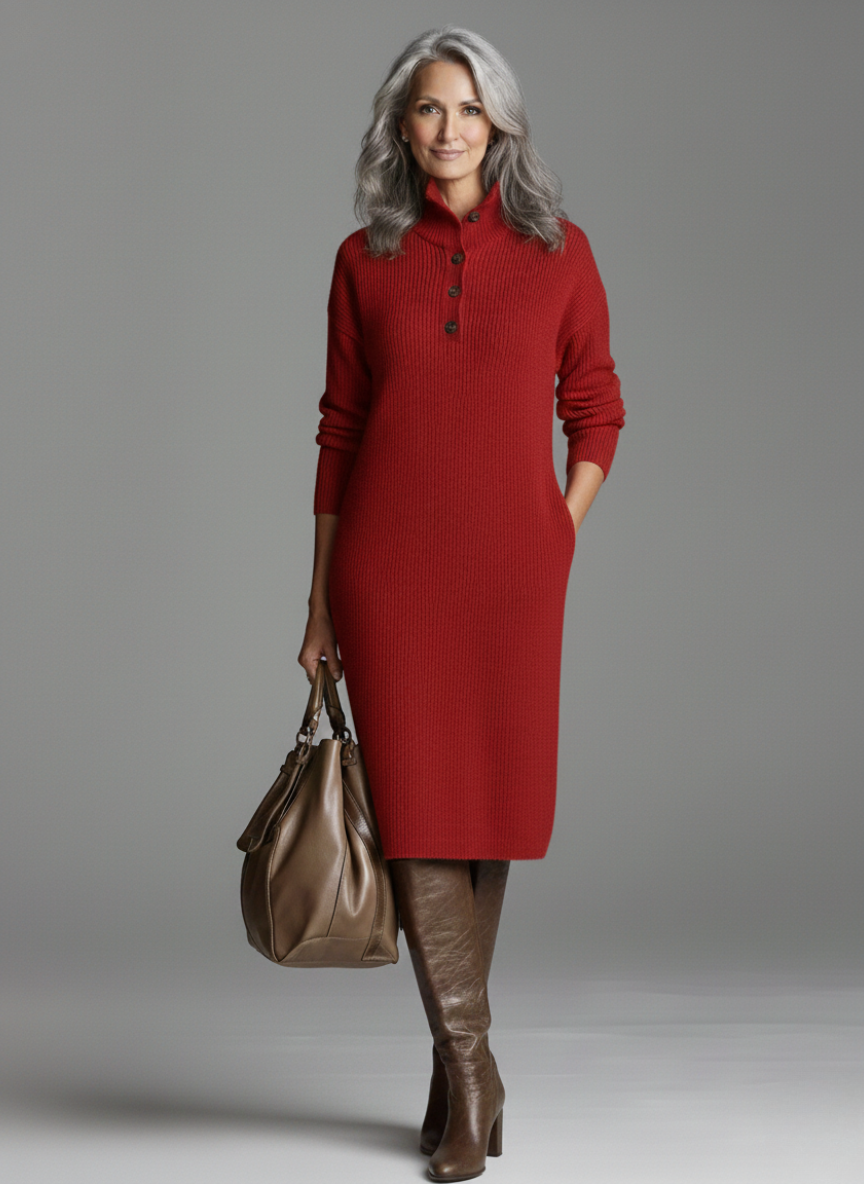 Noir Grace Knit Dress